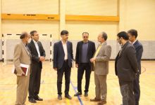 گزارش تصویری بازدید معاون وزیر از مجموعه خوابگاهی، آزمایشگاه ها و سالن های ورزشی دانشگاه